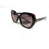 GUESS FACTORY GUESS FACTORY BROWN GRADIENT BUTTERFLY LADIES SUNGLASSES GF0390 52F 55