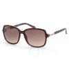 Guess Factory Brown Gradient Butterfly Ladies Sunglasses Gf0393 52f 58