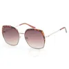 Guess Factory Brown Gradient Butterfly Ladies Sunglasses Gf0410 32f 59