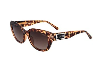 Guess Factory Brown Gradient Cat Eye Ladies Sunglasses Gf6159 52f 53