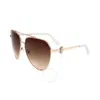 GUESS FACTORY GUESS FACTORY BROWN GRADIENT PILOT LADIES SUNGLASSES GF6140 32F 62