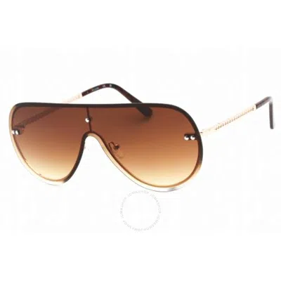 Guess Factory Brown Gradient Shield Ladies Sunglasses Gf0400 32f 00