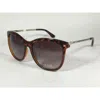 GUESS FACTORY GUESS FACTORY BROWN MIRROR CAT EYE LADIES SUNGLASSES GF0302 52G 60