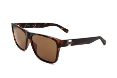 Guess Factory Brown Square Men's Sunglasses Gf5120 52e 59