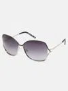 Guess Factory Butterfly Metal Sunglasses