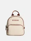 Guess Factory Canvas Logo Backpack