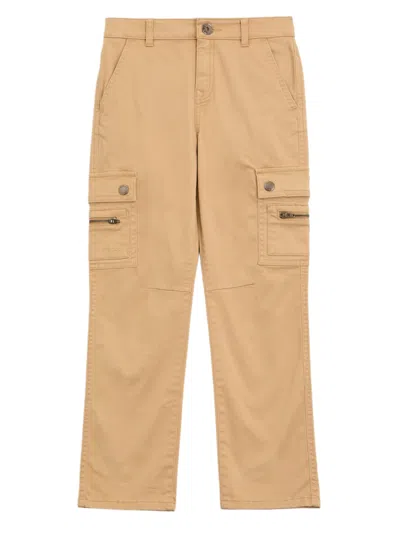 Guess Factory Kids' Cargo Pants In Brown