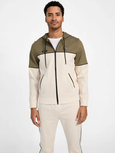 Guess Factory Cesar Full-zip Hoodie In Multi
