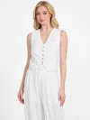 Guess Factory Chasity Vest In White