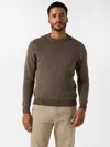 Guess Factory Christopher Crewneck Sweater In Brown