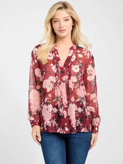 Guess Factory Cluise Floral Shirt In Multi