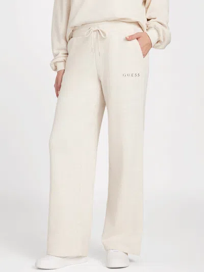 Guess Factory Constance Wide-leg Joggers In Neutral