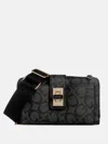 Guess Factory Conway G Logo Mini Phone Crossbody In Grey