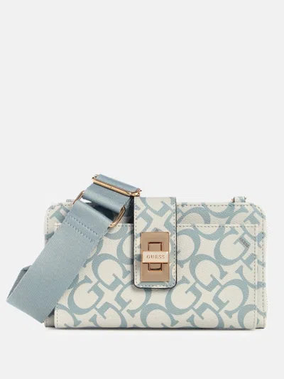 Guess Factory Conway G Logo Mini Phone Crossbody In Multi