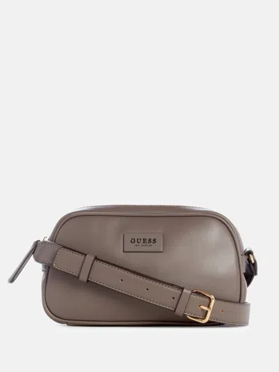 Guess Factory Corapeake Mini Crossbody In Beige