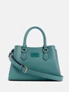 Guess Factory Corapeake Satchel In Blue