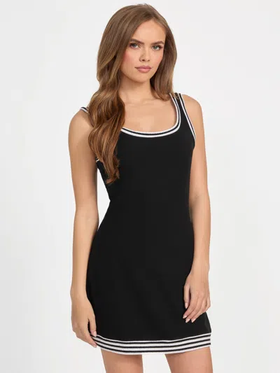 Guess Factory Danielle Knit Dress In Black