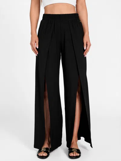 Guess Factory Delami Crossover Pants In Black