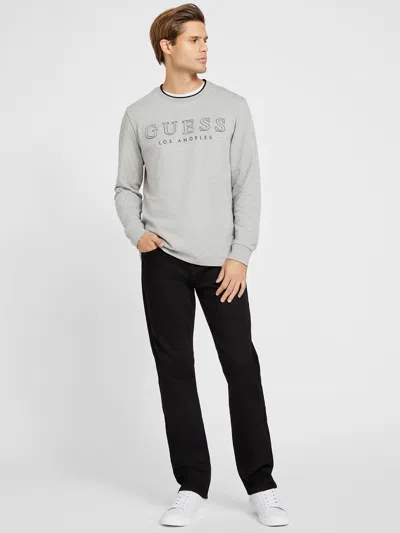 Guess Factory Delmar Slim Straight Jeans In Gray