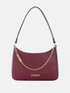 Guess Factory Deltona Shoulder Bag In White