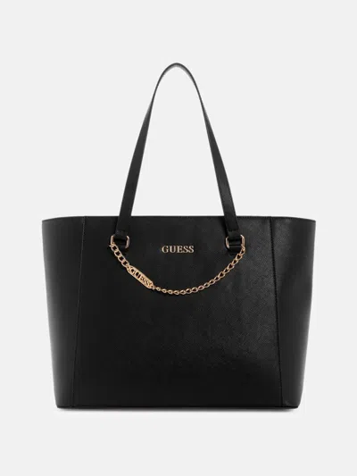 Guess Factory Deltona Tote In Black