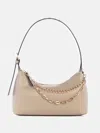 Guess Factory Demelza Shoulder Bag In Gray