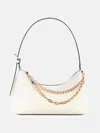 Guess Factory Demelza Shoulder Bag In White