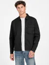 Guess Factory Devin Utility Jacket In Black