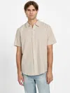 Guess Factory Drew Woven Shirt In Neutral