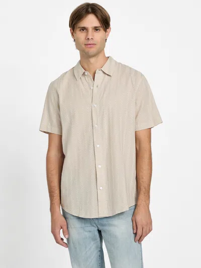 Guess Factory Drew Woven Shirt In Neutral