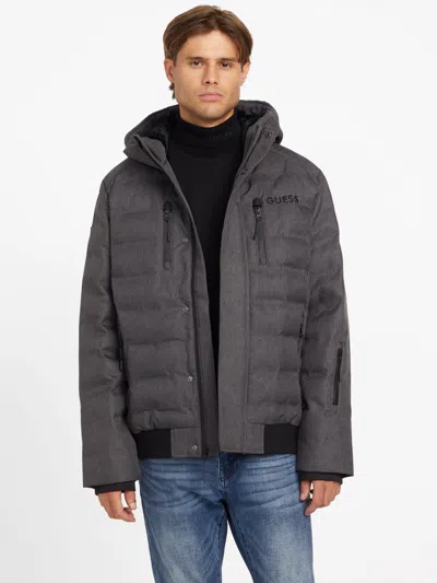 Guess Factory Duane Puffer Jacket In Gray