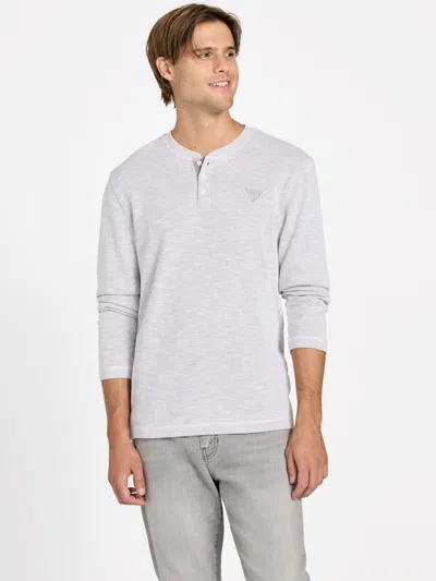 Guess Factory Dunston Henley Tee In Multi