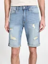 Guess Factory Jonah Rip-and-repair Denim Shorts In Multi