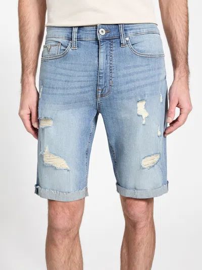 GUESS FACTORY ECO ABBY DENIM SHORTS