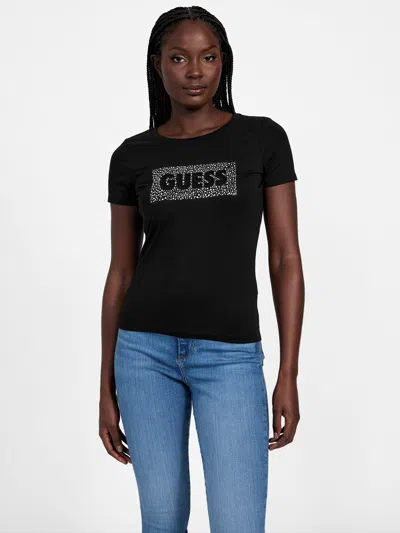 Guess Factory Eco Adabelle Tee In Black