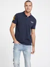 Guess Factory Eco Aidan Polo In Multi