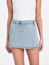 Guess Factory Eco Alexia Denim Skort In Blue