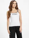 Guess Factory Eco Alicia Sweater Tank In White