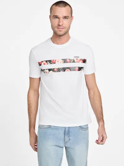 Guess Factory Eco Antonio Floral Stripe Tee