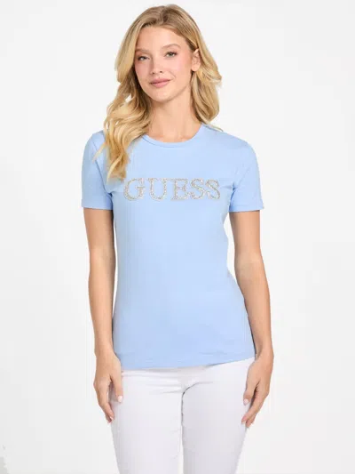 Guess Factory Eco Asia Logo Tee In Multi