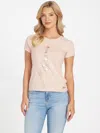 Guess Factory Eco Audrey Paris Tee In Neutral
