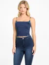 Guess Factory Eco Bailee Chain Denim Top