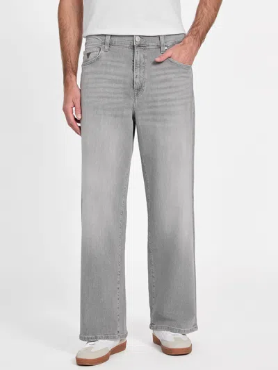 Guess Factory Eco Bauer Baggy Wide-leg Jeans In Grey