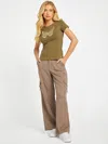 Guess Factory Eco Beah Butterfly Tee In Multi
