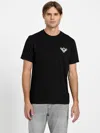 Guess Factory Eco Bjorne Crewneck Tee In Black
