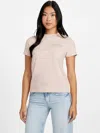 Guess Factory Eco Bobbi Relaxed Tee In Pink