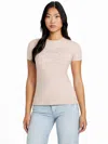 Guess Factory Eco Bowee Tee In Pink