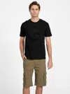 Guess Factory Eco Breal Logo Tee In Black