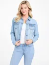 Guess Factory Eco Camilia Denim Jacket In Blue