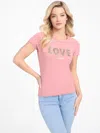 Guess Factory Eco Celie Love Tee In Multi
